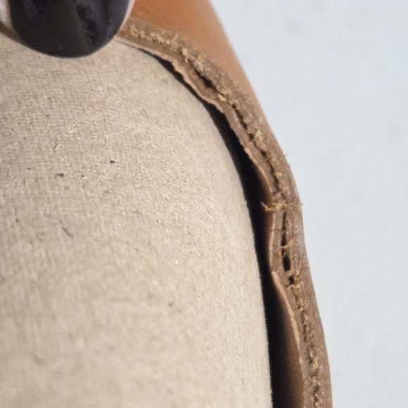 See by Chloe Joline Buckle Espadrille Brown Leather Studded Clog Sandals Size 38 - Picture 14 of 16